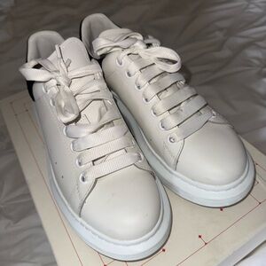 White and Black Sneakers